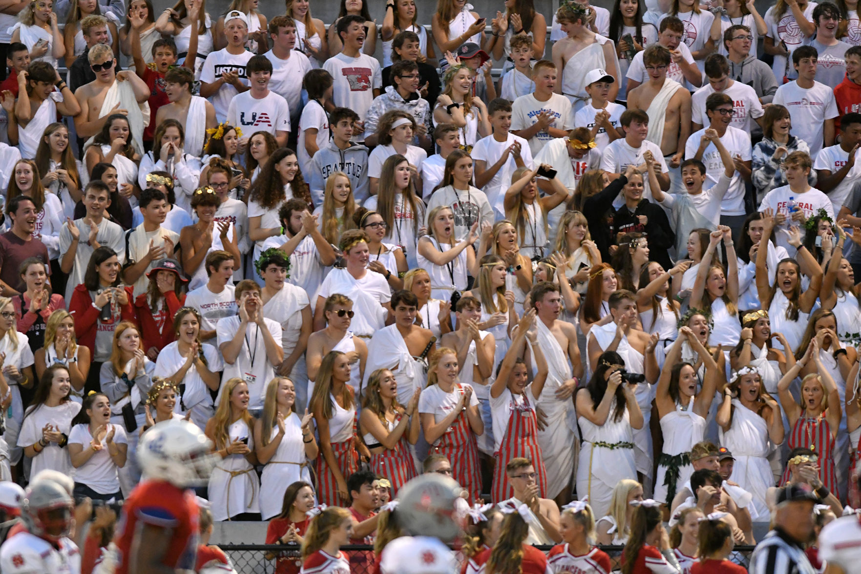 North Scott at Davenport Central football